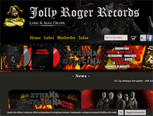 Tablet Screenshot of jollyrogerstore.com